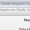 Shopify Integrated
